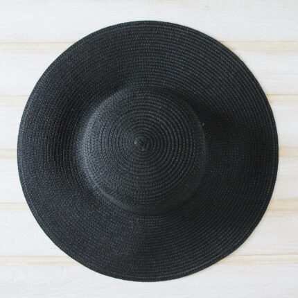JAYJO|Stunning Black Floppy Summer Hat – Order Now