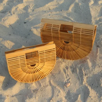 Luxurious Bamboo Handbag - Shop Now Exquisite and Chic Purse