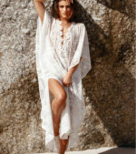 JAYJO | Lace Kaftan Front Tie-Belt