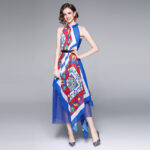JAYJO | Stylish Multicolour Midi Dress