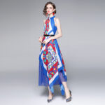 JAYJO | Stylish Multicolour Midi Dress