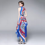JAYJO | Stylish Multicolour Midi Dress