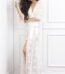 White Kaftan Dress UAE Style