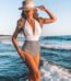 JAYJO Marketplace|White Colour Swimsuit