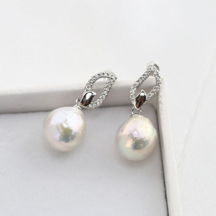 Handcrafted pearl jewelry piece