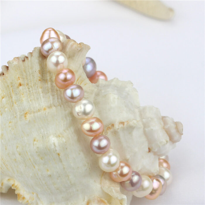JAYJO | Multicolour Baroque Pearl Bracelet