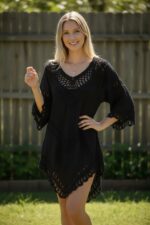 JAYJO | Boho Crochet Tunic Top