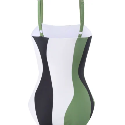 JAYJO Marketplace|Luxe One-Piece Swimsuit with Matching Sarong