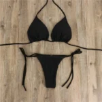 JAYJO Marketplace | Scarlet Glow Triangle Bikini Set