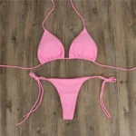 JAYJO Marketplace | Scarlet Glow Triangle Bikini Set