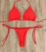 JAYJO Marketplace|Scarlet Glow Triangle Bikini Set
