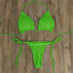 JAYJO Marketplace | Scarlet Glow Triangle Bikini Set
