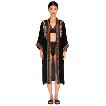 JAYJO Marketplace | Lightweight Kaftan with Ruffled Hem