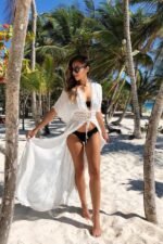 JAYJO Marketplace | Beach Cover-Up with Front Tie-Belt