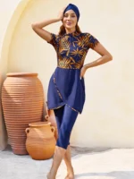 JAYJO Beachwear Dubai | Swimwear & Summer Fashion | Short-Sleeve Swim Set & Headband