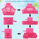 JAYJO Marketplace | Foldable Mesh Seashell Collecting Bag