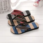 JAYJO Marketplace | Men’s Striped Flip-Flops