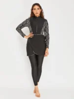 JAYJO Beachwear Dubai | Swimwear & Summer Fashion | Short-Sleeve Swim Set & Headband