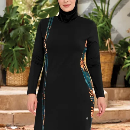 Two-Piece Swimwear Set & Hijab